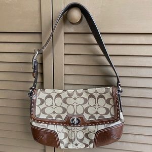 Coach small brown purse